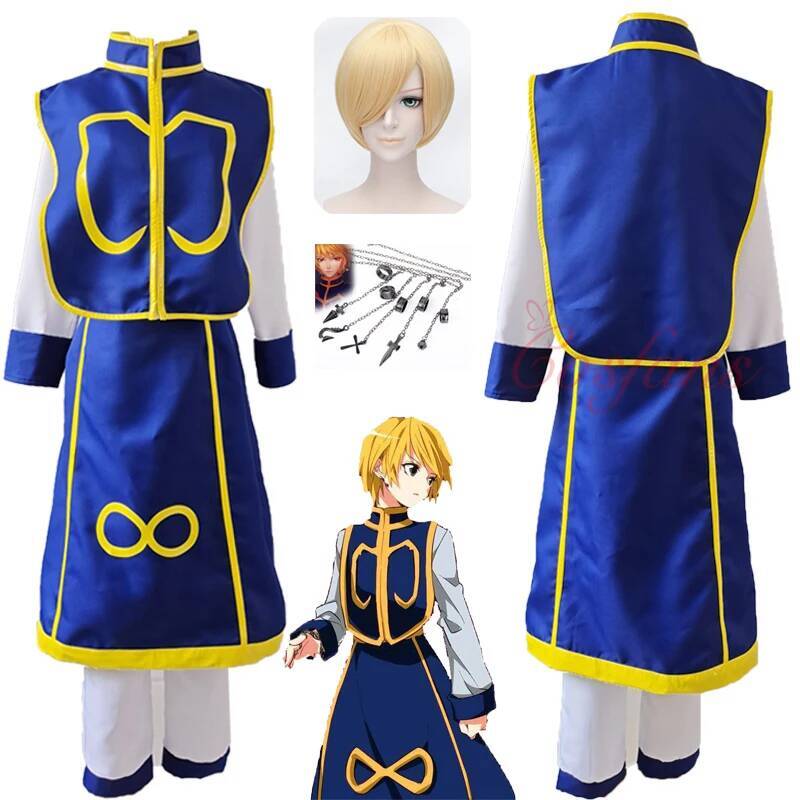 Kurta Men Cotton - Costume de Cosplay Anime Hunter X