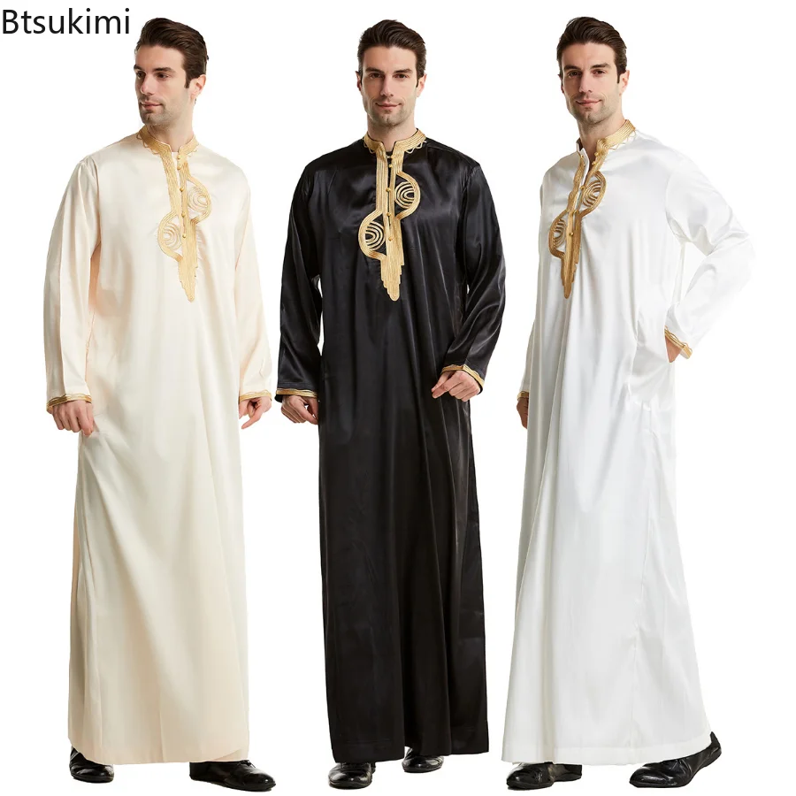 Kurta Men Cotton - Robes caftan à manches longues pour