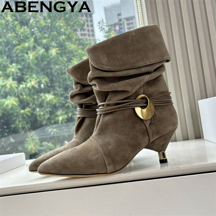 Ethnic Fashion Week - Bottines à talon chaton taille 35-42