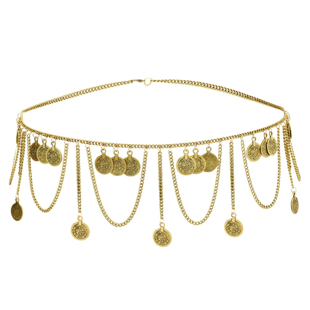 Ethnic Fashion Co In - Vintage pièce pendentif métal corps chaîne