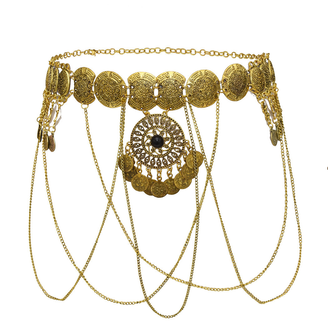 Ethnic Fashion Co In - Vintage bohème ethnique creux circulaire pièce