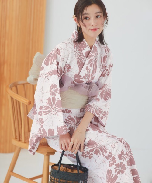 Ethnic Wear In Fashion - Yukata Kimono Traditionnel en Coton et