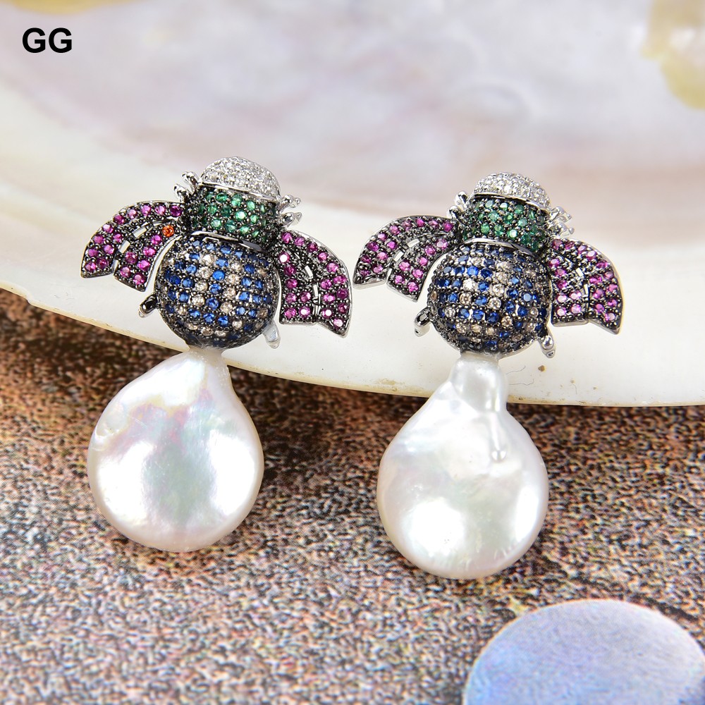 Ethnic Fashion Co In - Boucles d'oreilles clous GuaiGuai Jewelry en