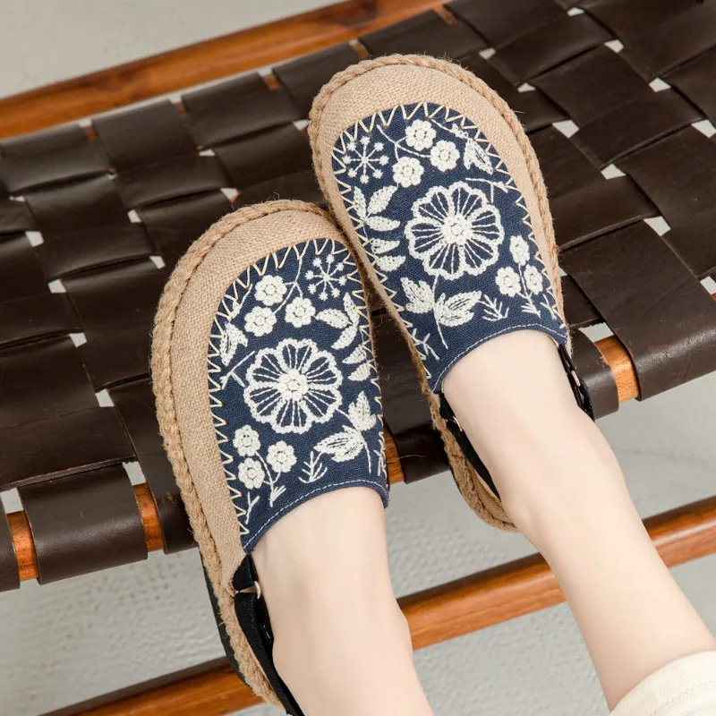 Sandales plates ethniques en l - Ethnic Chic Fashion avis et prix
