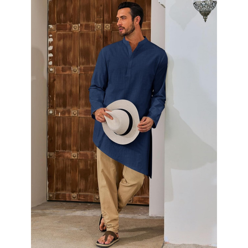Robe Kaftan pour Hommes, Thobe - Kurta Men Cotton avis et prix