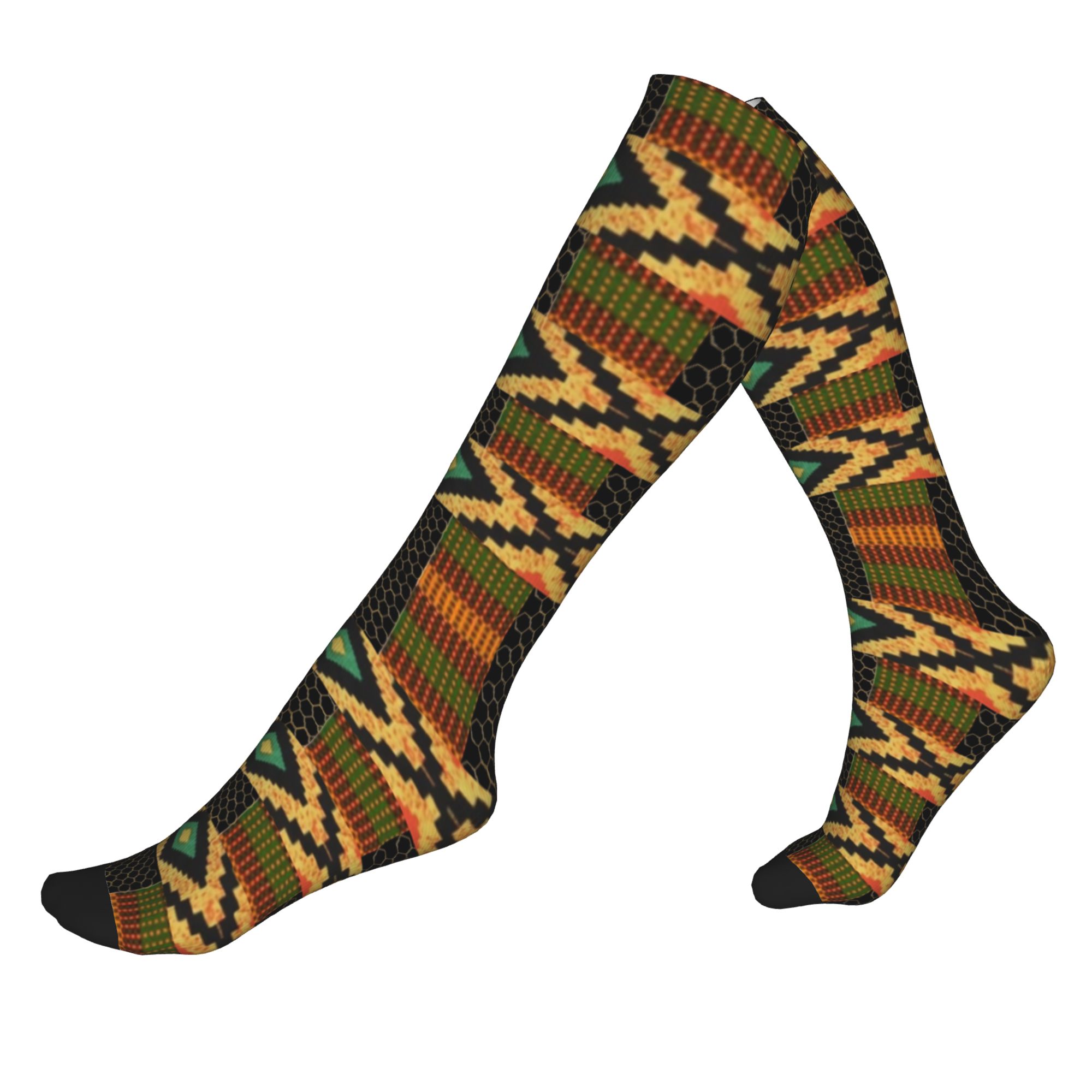 Chaussettes imprimées colorées - African Ankara Print avis et prix
