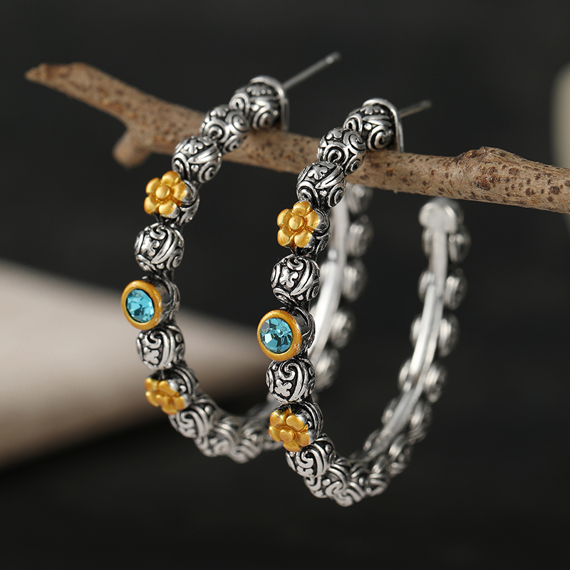 Boucles d'oreilles pendantes d - Ethnic Chic Fashion avis et prix