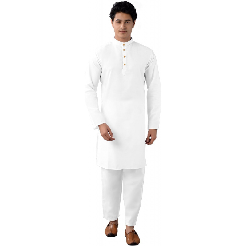 Ensemble tunique et pyjama en  - Kurta Men Cotton avis et prix