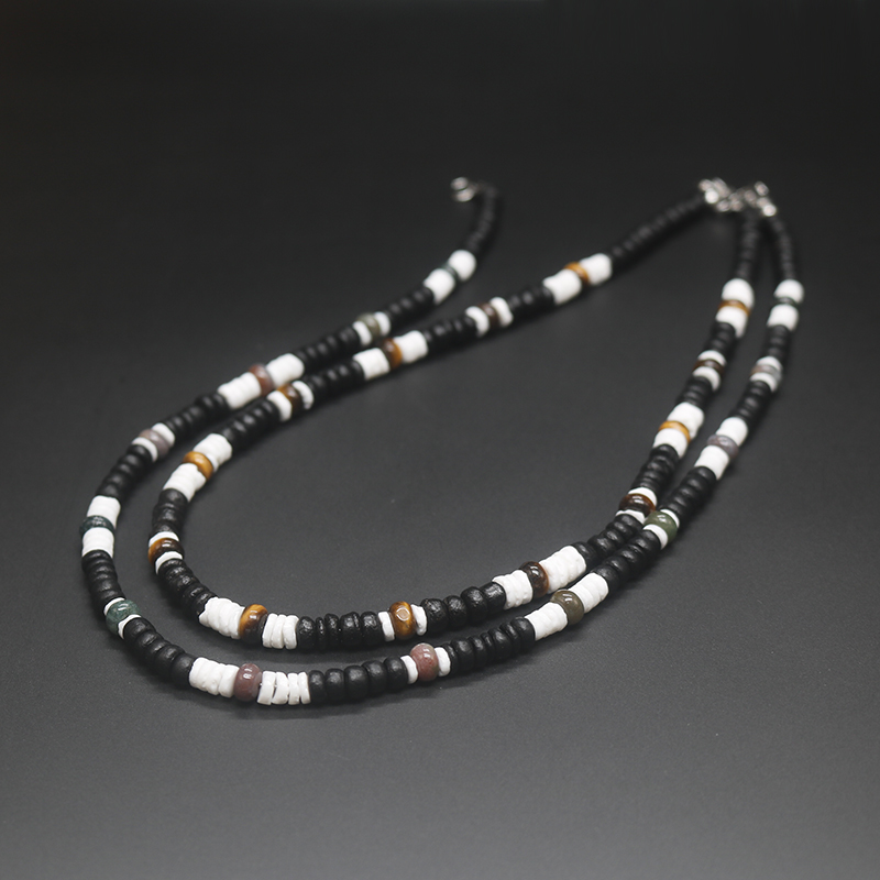 Collier de Perles Tribal AMP p - Ethnic Fashion Co In avis et prix