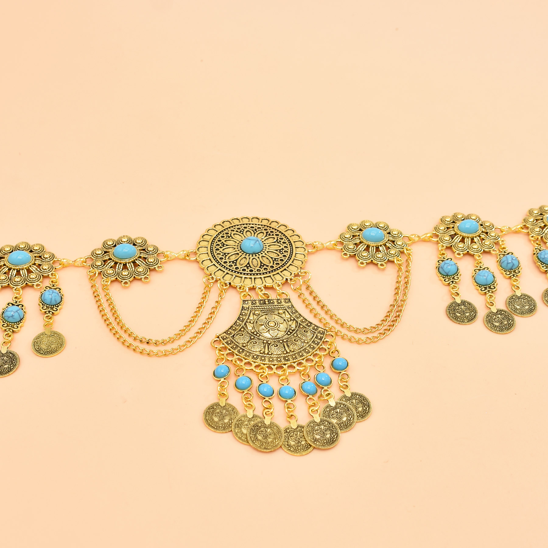 Pièces de monnaie carrées géom - Ethnic Fashion Co In avis et prix