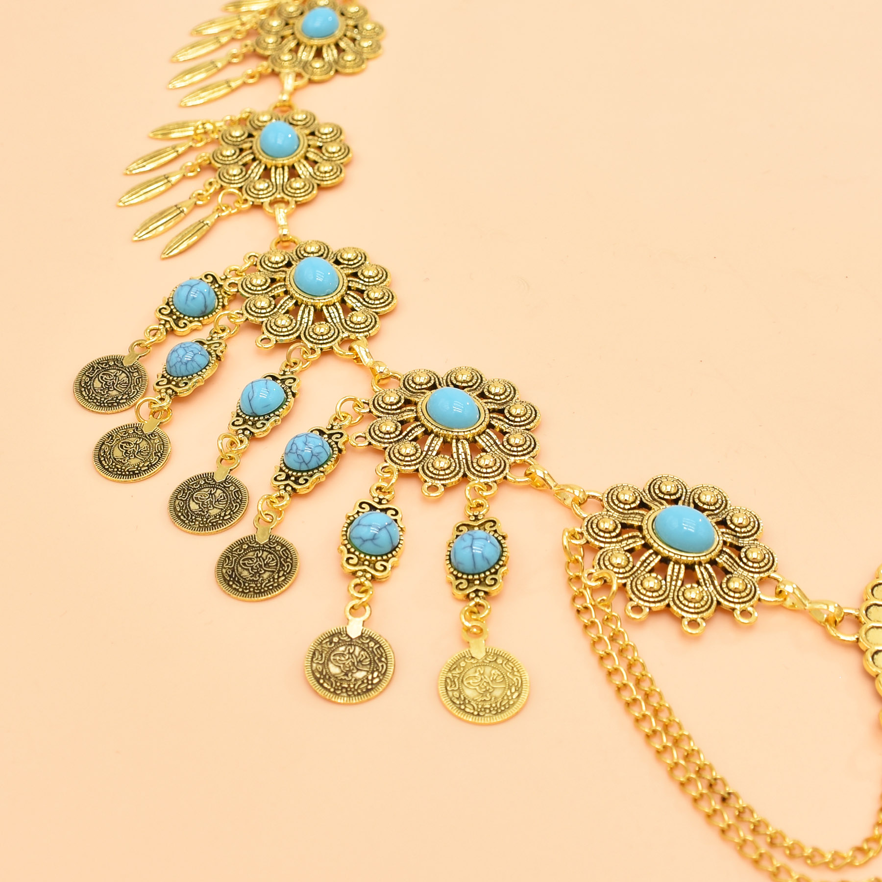 Pièces de monnaie carrées géom - Ethnic Fashion Co In avis et prix