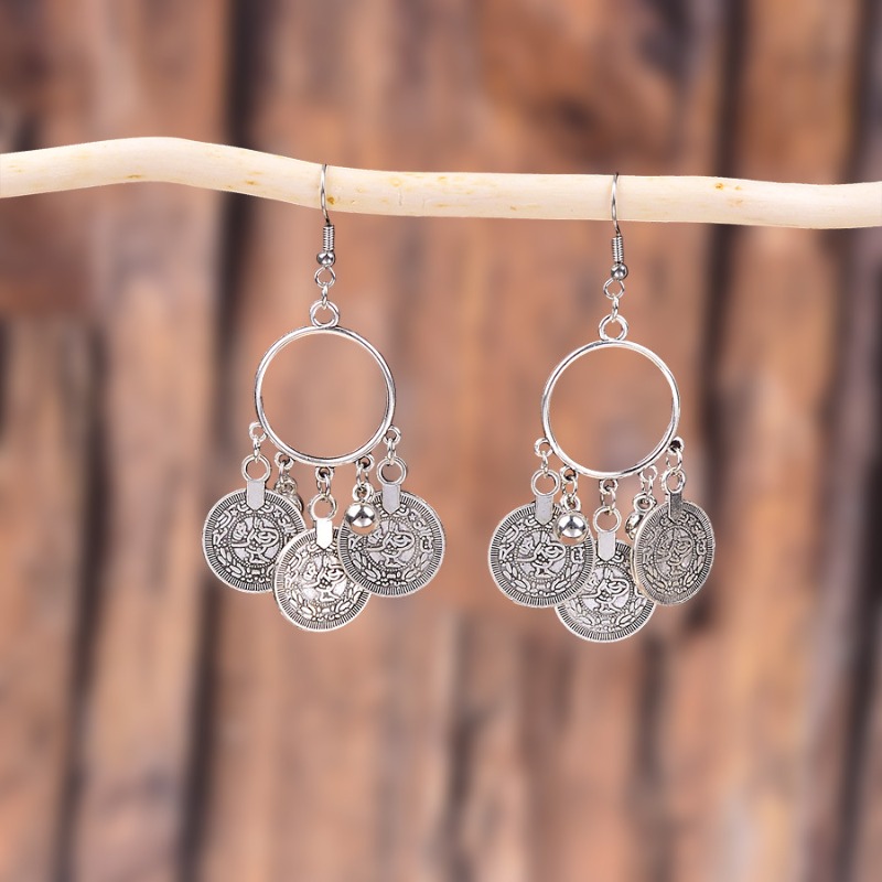 Boucles d'oreilles circulaires - Ethnic Fashion Co In avis et prix