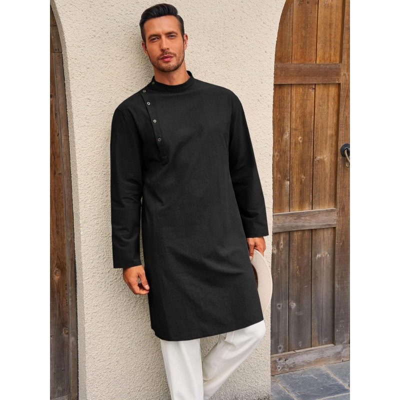 Kaftan pour homme, robe longue - Kurta Men Cotton avis et prix
