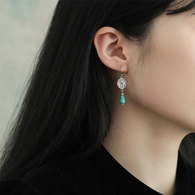 Boucles d'oreilles en argent S - Ethnic Fashion Co In avis et prix