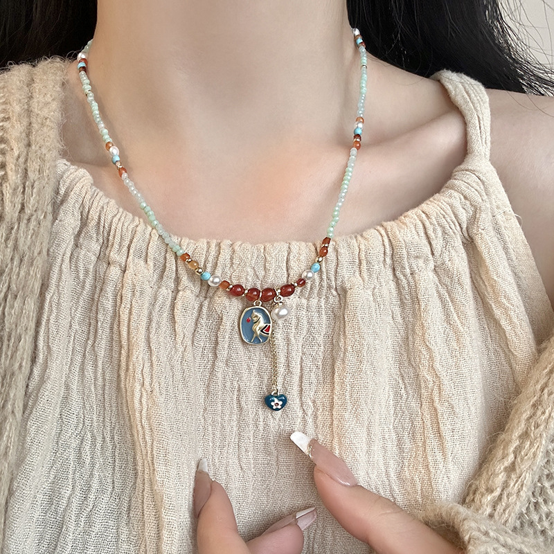 Nouveau collier ras du cou chi - Ethnic Chic Fashion avis et prix