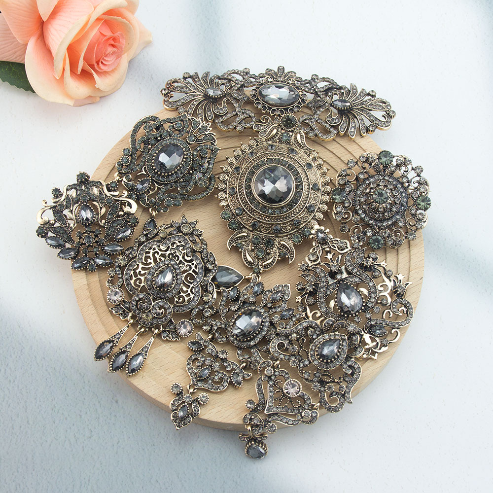 Broche chic vintage arabe kurd - Ethnic Chic Fashion avis et prix