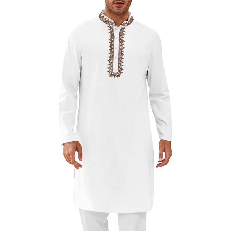 Chemise Kaftan Thobe en coton  - Kurta Men Cotton avis et prix