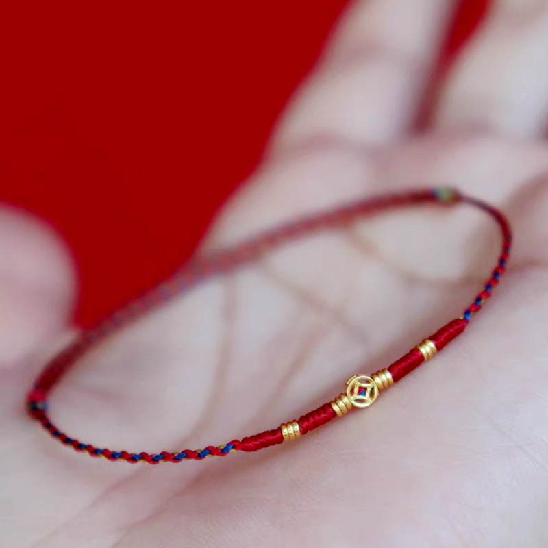 Bracelet tissé pièce de monnai - Ethnic Fashion Co In avis et prix