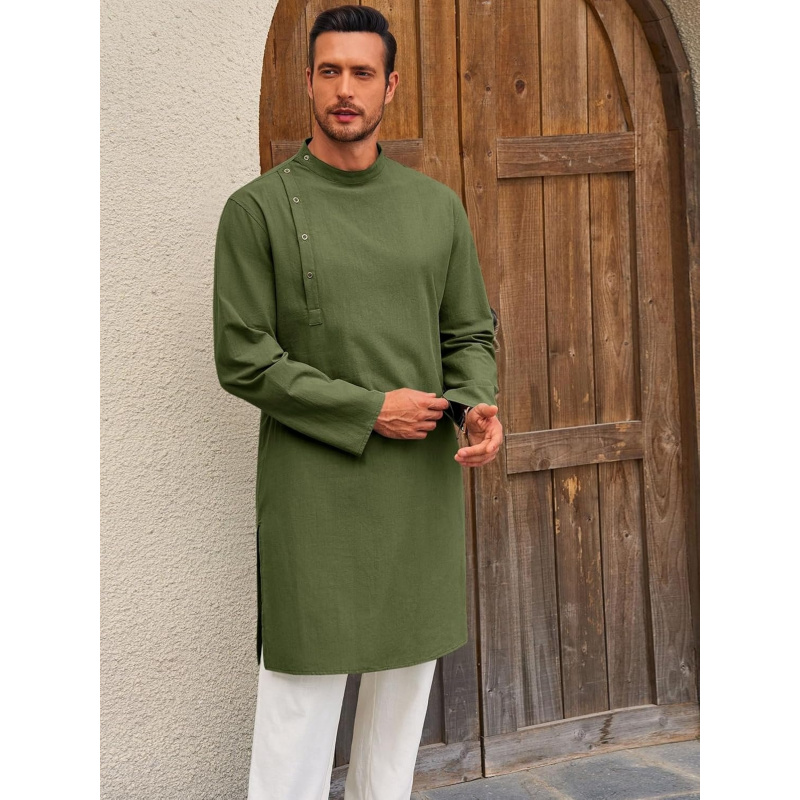 Kaftan pour homme, robe longue - Kurta Men Cotton avis et prix