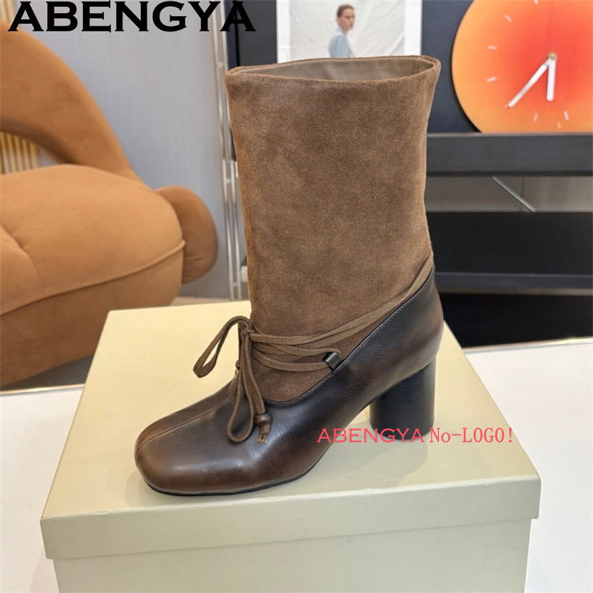 Bottines mi-mollet à talon épa - Ethnic Fashion Week avis et prix