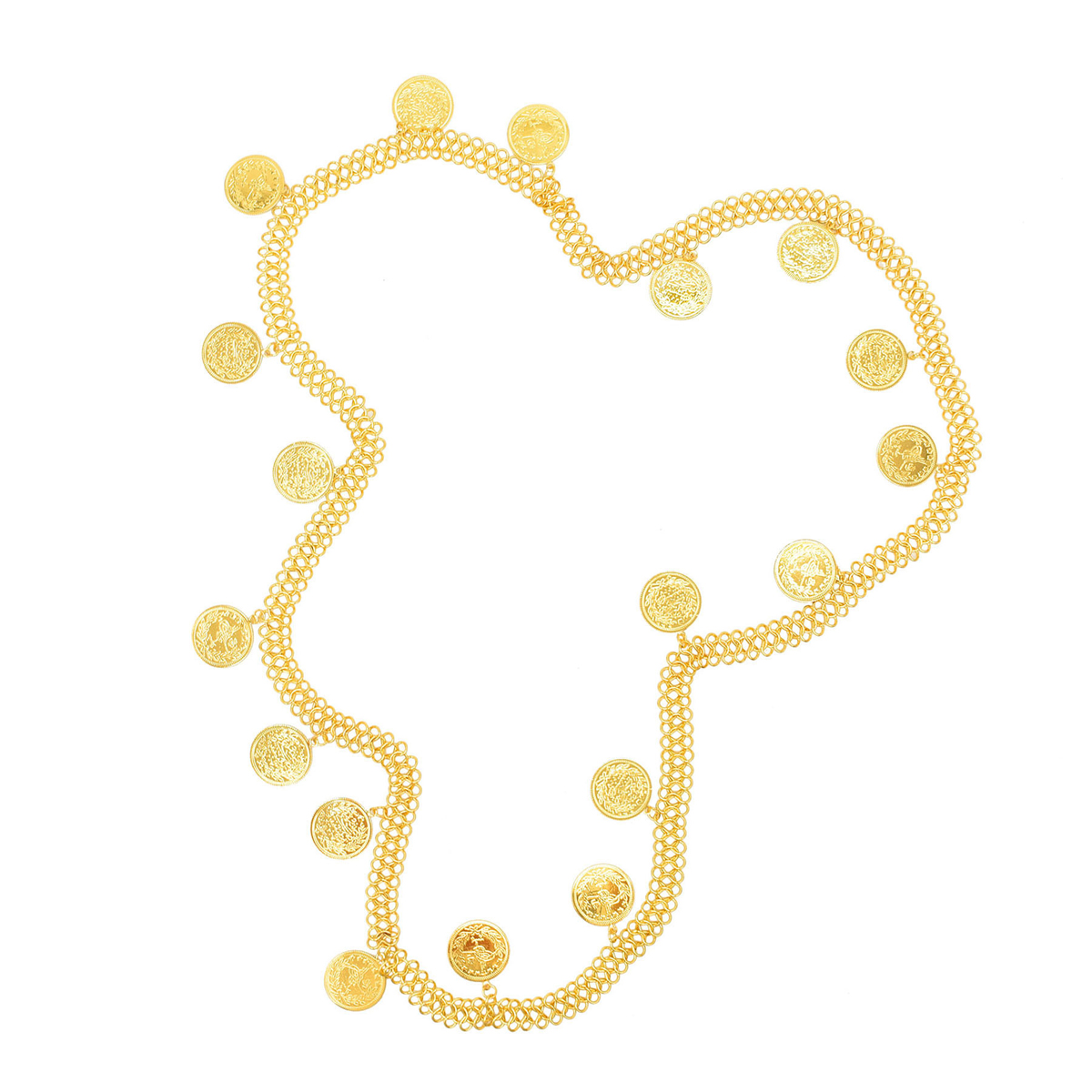 Plaqué or Simple grandes pièce - Ethnic Fashion Co In avis et prix
